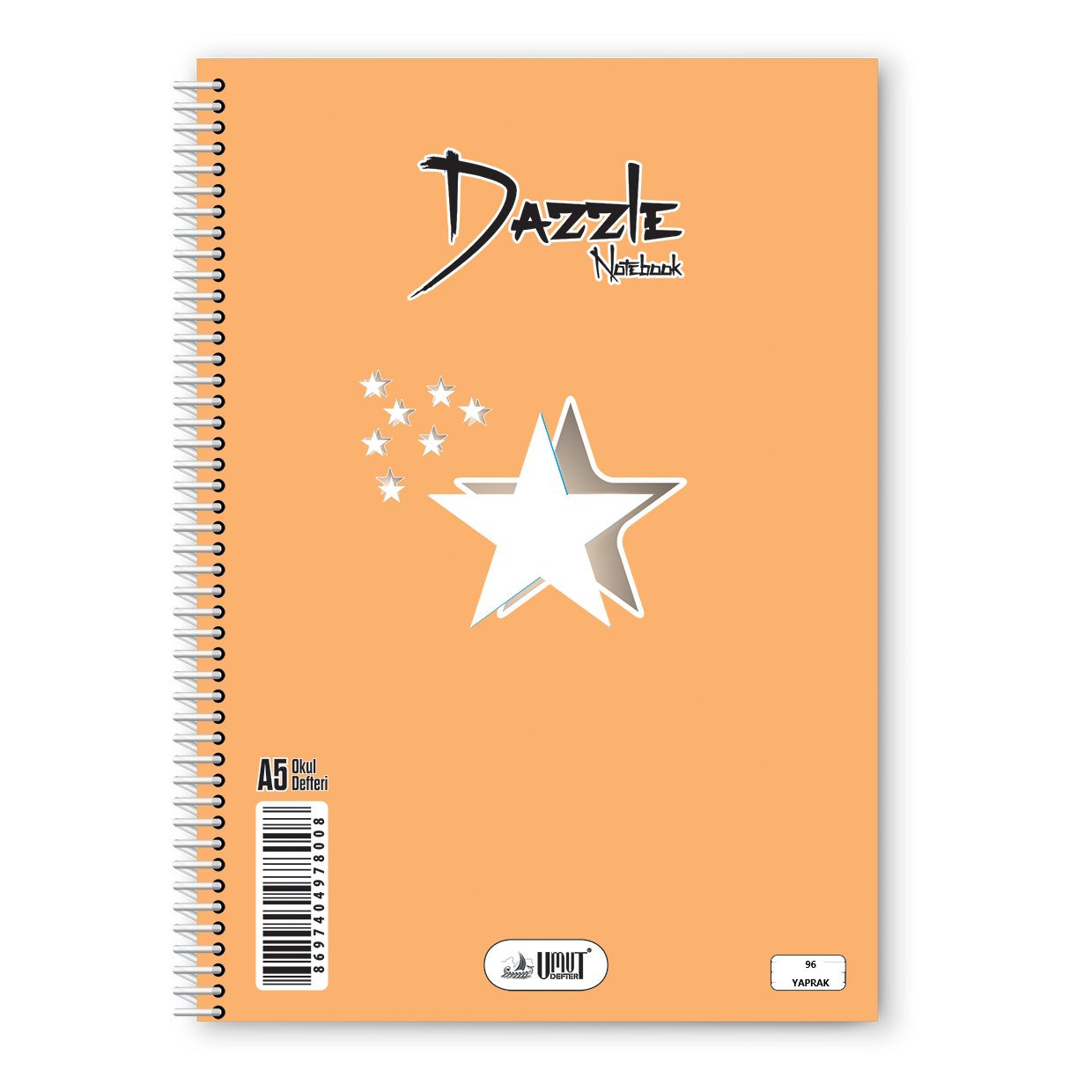 96/4 A-5 SP PP KAPAK LISE DEFTERI *8*