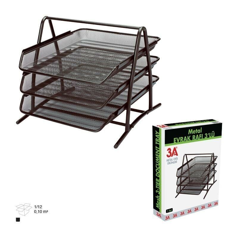 1055-METAL PERFORE EVRAK RAFI 3 LU