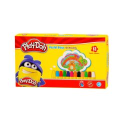Play-Pa002 Playdoh Pastel Boya 12 Renk