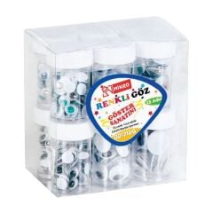 Mikro Renkli Göz Karışık 12 Adet