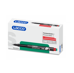 250-3 LACCO CD MARKOR M KIRMIZI 12 LI