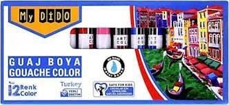 MY54/Guaj Boya My Dido 12 Renk Tüp