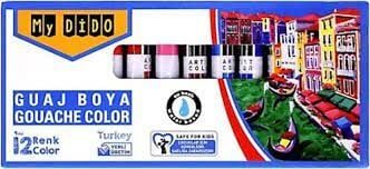 MY54/Guaj Boya My Dido 12 Renk Tüp