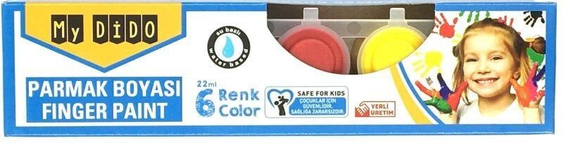 Südor MY88 My Dido Parmak Boya Seti 6 Renk 22ml
