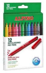 ALPINO AR-1002 KECELI KALEM 12 RENK