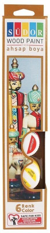 SD123-Ahşap Boya Set 6X15 ML