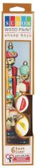 SD123-Ahşap Boya Set 6X15 ML