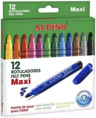 ALPINO AR-06 MAXI KECELI KALEM 12 RENK