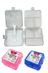 Bubu Saklama Kabı Beslenme Seti Çatal ve Kaşıklı 1 Adet