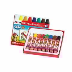 34008/FATIH 8 RENK PASTEL BOYA