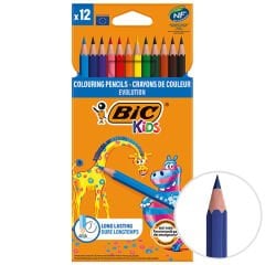 Bic Tropicolors 12 Renk Kuru Boya Kalemi