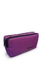 ALC Çift Fermuarlı Kalem Çantası 12 Adet Asorti