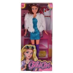 WG-66770 Parlak Elbiseli Ceketli Bebek 29 cm -Vardem