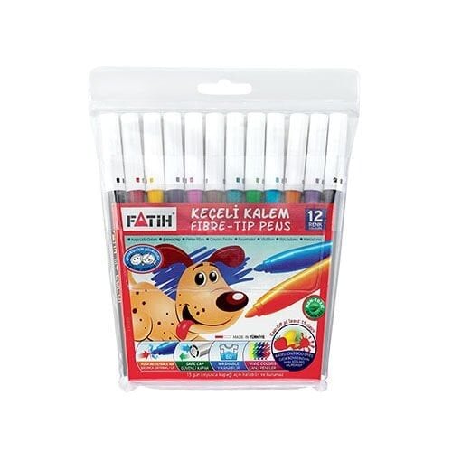 34020/FATIH KECELI BOYA KALEMI 12 RENK