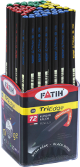 FATIH TRIEDGE SIYAH LATA KURSUN KALEM 72 LI