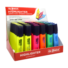 6342-GLOBOX FOSFORLU KALEM 36 LI STAND