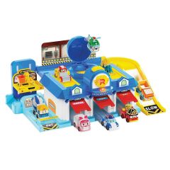 POLI MRT-664 Sesli Robocar Poli Lets Go Ana Merkez Oyun Seti