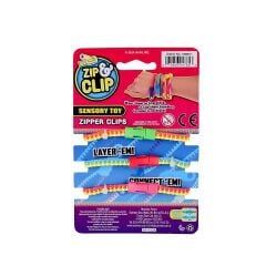 4785 Zıp Clip Zipper Clips 3lü -Sunman
