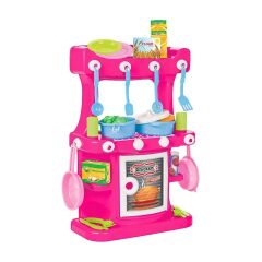 03 335 Hamarat Ayaklı Mutfak Seti Pembe -Pilsan Oyuncak