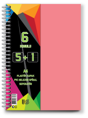 U-Deep 5+1 Sp Pp Kapak Ayraçlı Defter