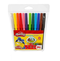 PLAY-KE005-PLAY-DOH KECELI KALEM 2 MM.12 RENK (PVC