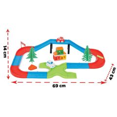 07 683 Köprülü Yol Seti -Pilsan Oyuncak