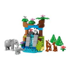 10446 Lego Duplo 3ü1 Arada Vahşi Hayvan Aileleri 92 parça +2aş