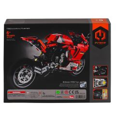 6833 IMM Mekanik Master Blokları Motosiklet Kırmızı 557 Parça