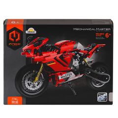 6833 IMM Mekanik Master Blokları Motosiklet Kırmızı 557 Parça