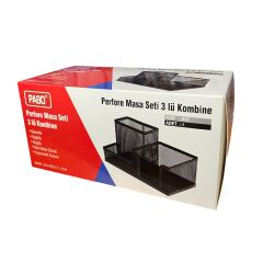 PASO 845 PERFORE MASA SETİ 3 LÜ KOMBİNE