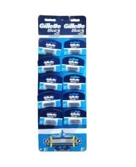 GILLETTE BLUE 3 KARTELA 10 LU