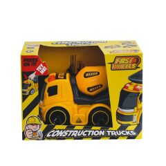 ER-240  Fast Wheels İnşaat Araçları Mikser Kamyon -Erdem Oyuncak