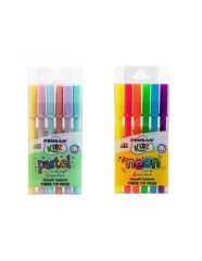 PENSAN KIDZ NEON-PASTEL KECELI KALEM 6 RENK