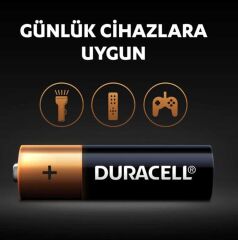 DURACELL AAA ALKALİN İNCE PİL 20 Lİ KARTELA