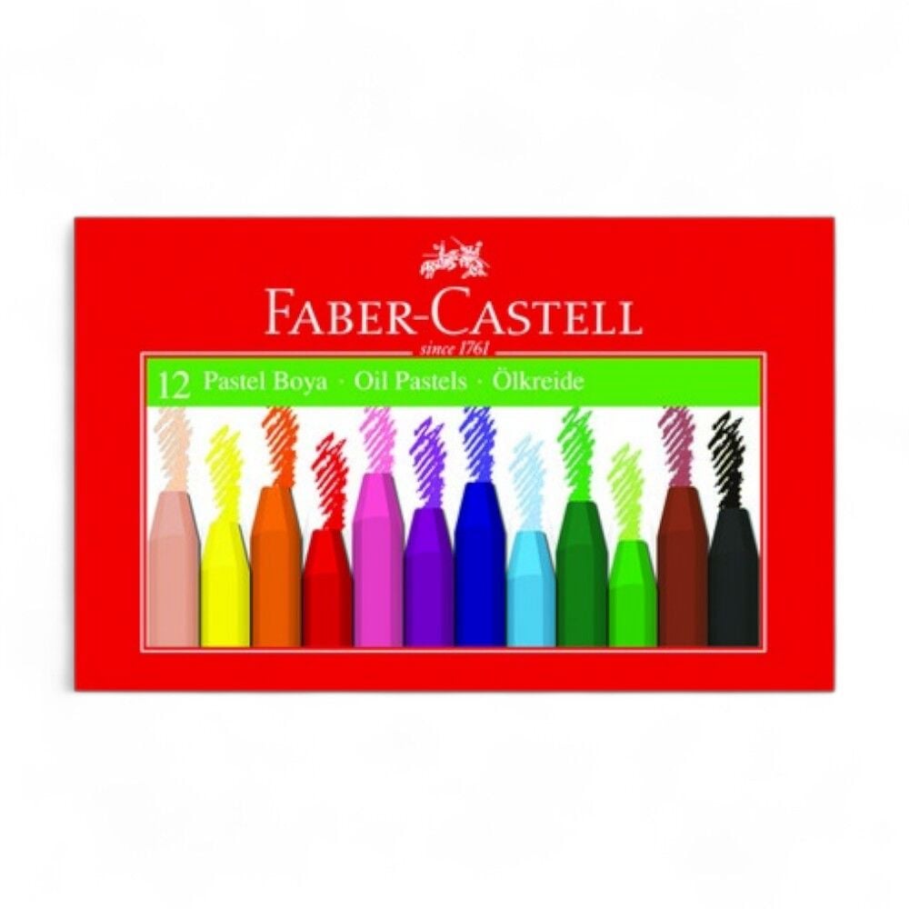 Faber Castell 12 Renk Pastel Boya