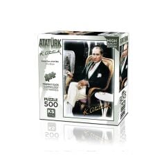 20060 Kahve İçen Atatürk 500 Parça Puzzle -KS Puzzle