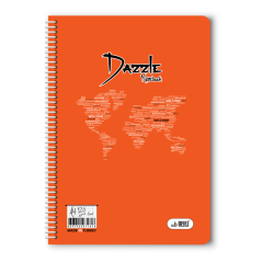 72/4 A-4 DAZZLE SP PP KAPAK DEFTER *6*