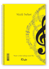 40 YP A-4 SP PP NEWSTYLE MUZIK DEFTERI *8*