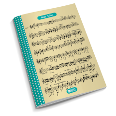 30 Yp Büyük Müzik Defteri 12li
