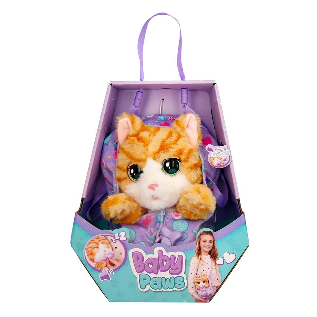 BAW05000 Baby Paws Sesli Kedi 20 cm Peluş