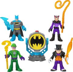 HFD47 Imaginext, Bat-Tech Bat-Signal Figür Seti, DC Super Friends