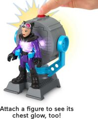 HFD47 Imaginext, Bat-Tech Bat-Signal Figür Seti, DC Super Friends