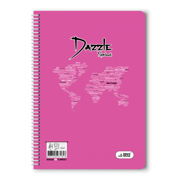 40/4 A-4 DAZZLE SP PP KAPAK DEFTER *8*