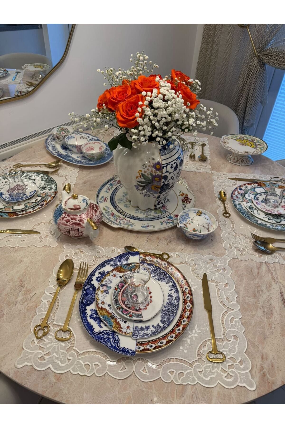 Elegance Amerikan Servisi 6 Kişilik